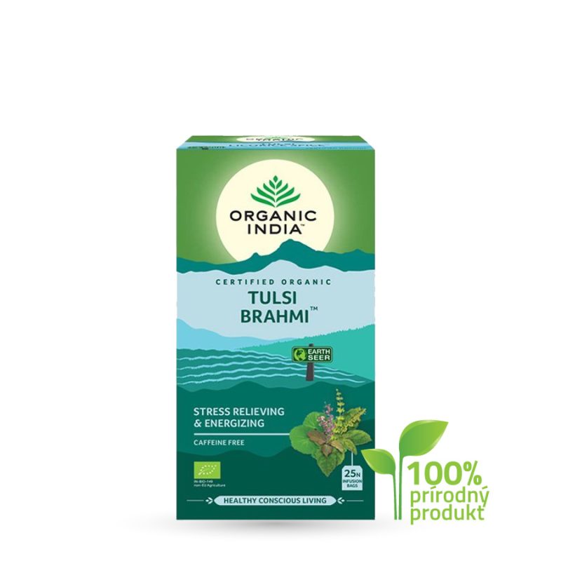Čaj Tulsi Brahmi Original, 25 vreciek