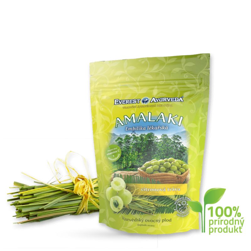 Ovocné plody AMALAKI plod citrónová tráva - Imunita & revitalizácia, 100 g